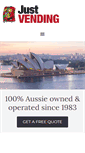 Mobile Screenshot of justvend.com.au